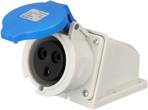 3-core 32A Aviation Industry Plug and Socket Connector 281TYP231/2601/2801(Concealed Straight Socket) in Kuwait