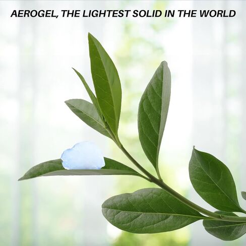 Aerogel, Ultra-Light Silica Aerogel Block, Nano Aerogel Super Insulation Material for Building Materials and Aviation, Made for Scientific Experiments and STEM Education (100mL) in Kuwait