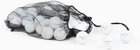 Clean Green Golf Balls Recycled & Used Golf Balls for Taylormade Project A Golf Balls - Good Low Condition for Used Taylor Made Golf Balls - Golf Balls Bulk - Includes Mesh Carrying Bag in Saudi Arabia