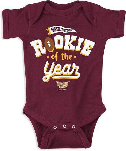 Smack Apparel Rookie of The Year Baby Clothing for Washington Football Fans (NB-7T) in Saudi Arabia