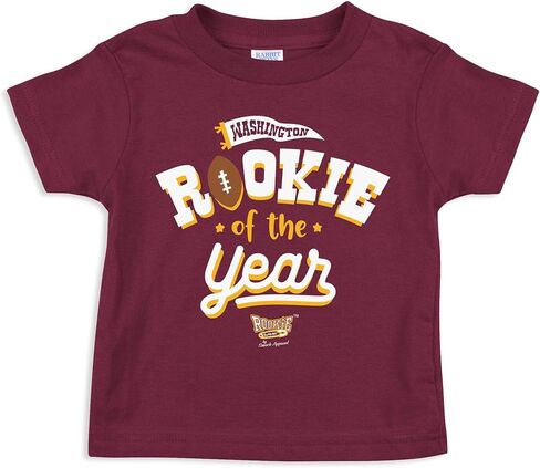 Smack Apparel Rookie of The Year Baby Clothing for Washington Football Fans (NB-7T) in Saudi Arabia