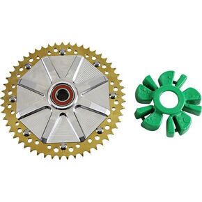 ATV&UTV Replace Parts & Accessories for Alloy Art Cush Drive Chain Sprocket 51T Machined Carrier for Gold Sprocket G2CC51-32 Mod-BBM45-FV25015 in Kuwait