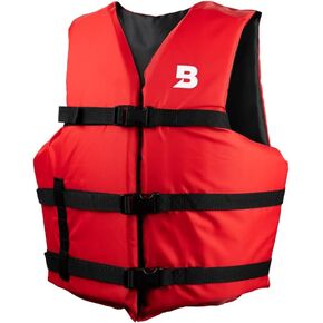 BLUESTORM Universal General Boating Life Jacket for Adults | US Coast Guard (USCG) Approved Type 3 Universal Foam Life Vest Preserver (PFD) in Kuwait