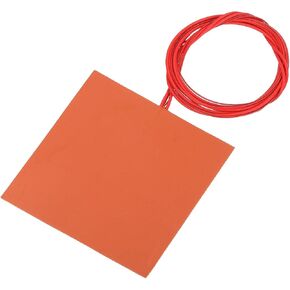 MECCANIXITY 1pcs Silicone Heating Pad, 12V 120W Heater Film Flexible Heating Plate 120mmx120mm Heater Mat for Constant Temperature in Kuwait