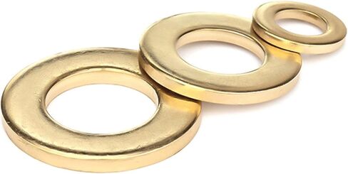 Copper washers, Stainless Steel Metal Washer Spacers,Flat Washer,Pure Brass Washer, Copper Flat Washer,Thick Copper Flat Washer(M5*20 * 1.5[30pcs]) in Saudi Arabia