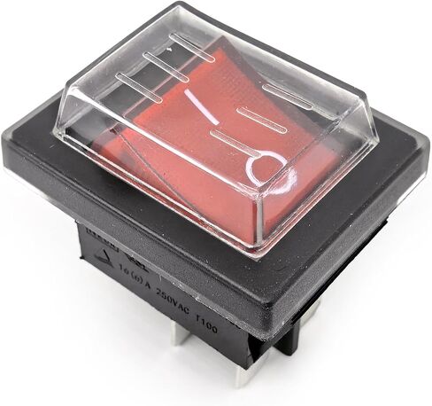 2 -Pack RK1-01 مفتاح الروك - DPST 16A 250VAC 4 -PIN المفتاح الكهربائي - متوافق مع سلسلة Carling VJD1 - IP67 مقاومة للماء للمعدات البحرية والصناعية in Saudi Arabia