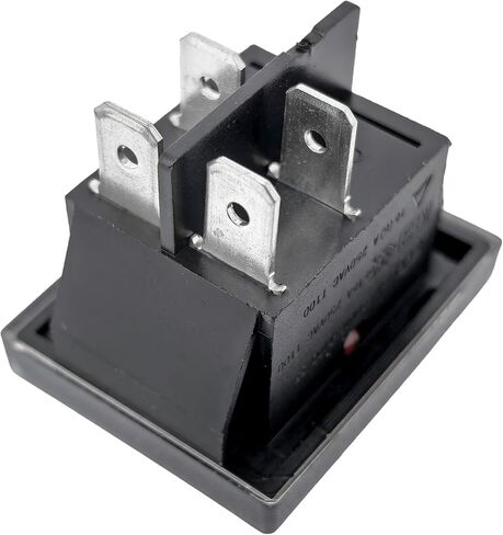 2 -Pack RK1-01 مفتاح الروك - DPST 16A 250VAC 4 -PIN المفتاح الكهربائي - متوافق مع سلسلة Carling VJD1 - IP67 مقاومة للماء للمعدات البحرية والصناعية in Saudi Arabia