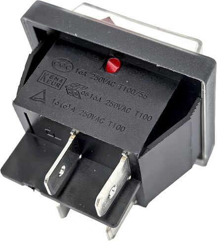 2 -Pack RK1-01 مفتاح الروك - DPST 16A 250VAC 4 -PIN المفتاح الكهربائي - متوافق مع سلسلة Carling VJD1 - IP67 مقاومة للماء للمعدات البحرية والصناعية in Saudi Arabia