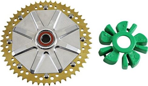 ATV&UTV Replace Parts & Accessories for Alloy Art Cush Drive Chain Sprocket 51T Machined Carrier for Gold Sprocket G2CC51-32 Mod-BBM45-FV25015 in Kuwait