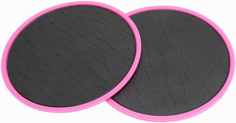 2pcs Core Sliders for Full Body Workout | Dual Sided Gliding Discs for Home/Gym/Travel | 7in Portable Exercise Equipment for Core Strength & Stability in Kuwait