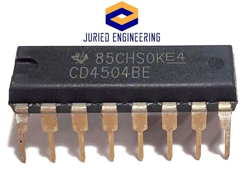 CD4504BE CD4504B CD4504 CMOS SHEX على مستوى الجهد من أجل TTL-to-CMOS أو CMOS-to-CMOS تشغيل IC DIP-16 (حزمة 5) in Kuwait