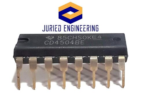 CD4504BE CD4504B CD4504 CMOS SHEX على مستوى الجهد من أجل TTL-to-CMOS أو CMOS-to-CMOS تشغيل IC DIP-16 (حزمة 5) in Kuwait