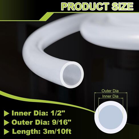 أنابيب السيليكون المعدنية (1/2 "معرف x 9/16" in Saudi Arabia