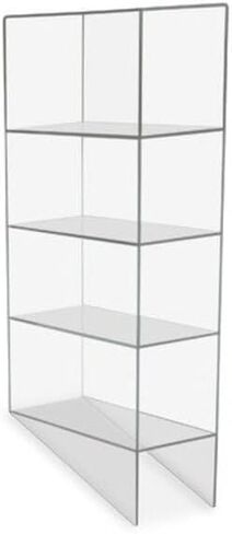 Acrylic 4 Compartments Desktop Pipette Storage Bin Clear in Saudi Arabia