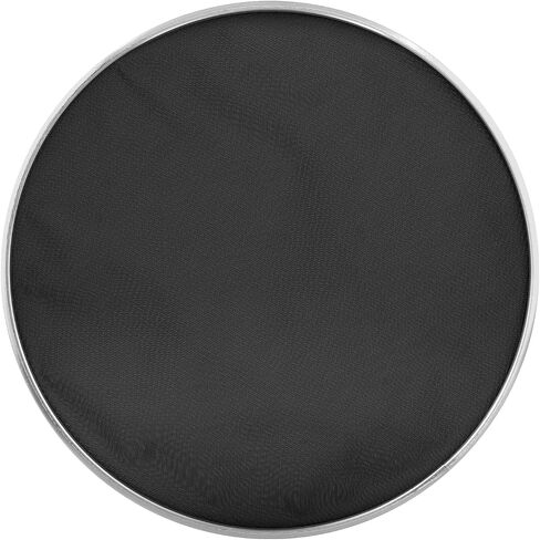 Mesh Drum Head, 2ply Mesh Drum Head Silent Pad Skin Black Double Layer Mesh for Drum Drumhead Professional Percussion Instrument Parts (14inch) in Saudi Arabia
