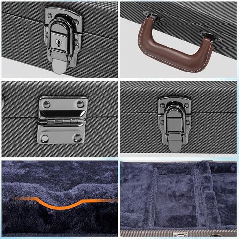 Letsrock Electric Guitar Hard Shell Case ، حافلة حافلة على الجيتار الكهربائي القياسي 39 بوصة لطراز KST/KTL/170 مع مزلاج القفل in Kuwait
