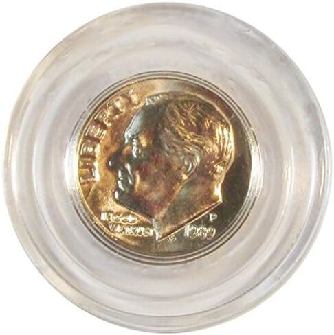 Direct-Fit Coin Capsules For Nickel size 21.2mm Box of 50 in Saudi Arabia