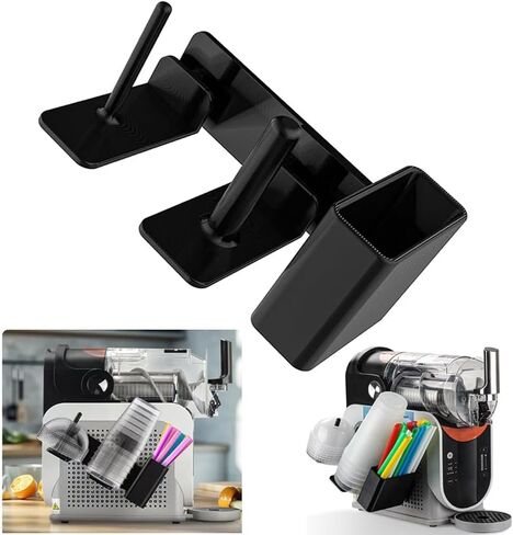 حامل نينجا سلوشي آلي آلية كوب لآلة النينجا slushie FS301/FS300-3 مقصورة تخزين حامل الجانب ، أكواب ، أغطية وقش منظم in Kuwait