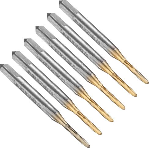 UXCELL 6PCS TROWH FLUTE THEW THE TOP ، M1.6 × 0.35 متري المسمار المسمار المسمار المسمار المسمار المسمار مرأى TAPP in Saudi Arabia
