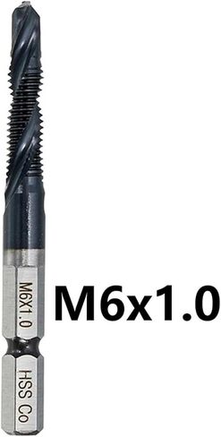 6pcs m3-m10 المسمار الحفر بتات الحفر HRC89 M35 TAPS COLPER in Kuwait