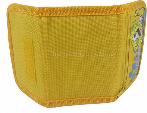 SpongeBob Squar Pants Yellow Tri-fold Wallet in Saudi Arabia