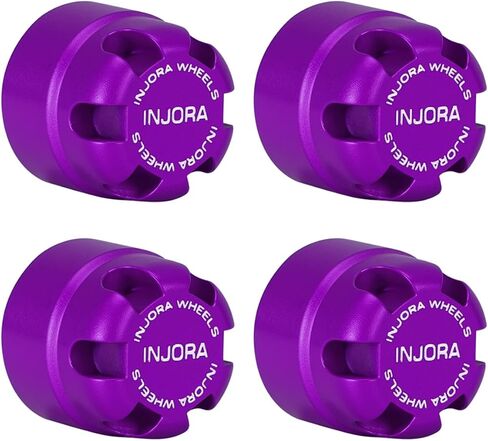 INJORA M2.5 Wheel Lock Nuts with Aluminum Cap for 1/18 RC Crawlers Upgrade(Gray) in Saudi Arabia