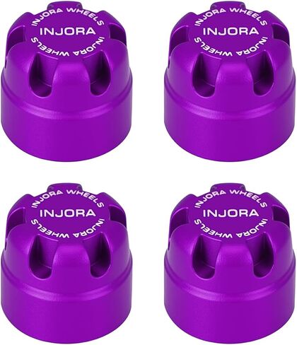 INJORA M2.5 Wheel Lock Nuts with Aluminum Cap for 1/18 RC Crawlers Upgrade(Gray) in Saudi Arabia