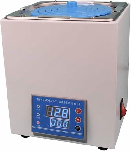 Wzglod Electric Digital Thermostatic Lab Water Bath- Heater Scientific Heating Bath, Stainless Steel Liner for Lab Use Supplies in Saudi Arabia