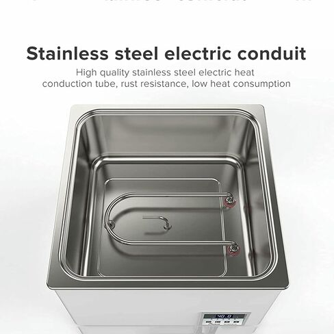 WZGLOD Scientific Digital Lab Water Bath ، حمام مائي حراري مع عرض رقمي وغطاء غطاء واقعي للاستخدام المختبر in Saudi Arabia