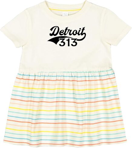 inktastic Detroit 313 Infant Dress in Saudi Arabia