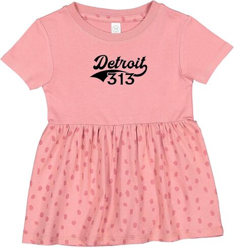 inktastic Detroit 313 Infant Dress in Saudi Arabia