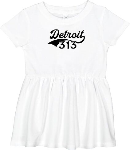 inktastic Detroit 313 Infant Dress in Saudi Arabia