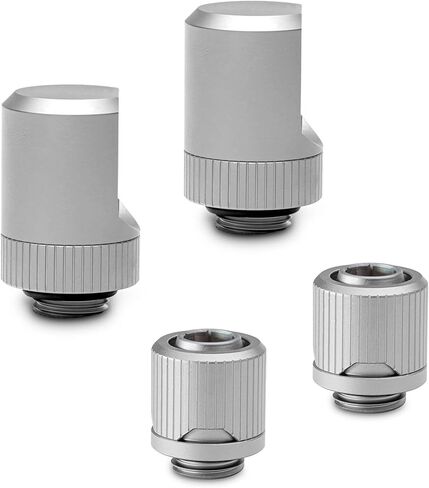 EKWB EK-Quantum Torque STC-10/13 Compression and 90 Degree Angled Rotary Fitting Set, Black, 2-Pack in Saudi Arabia