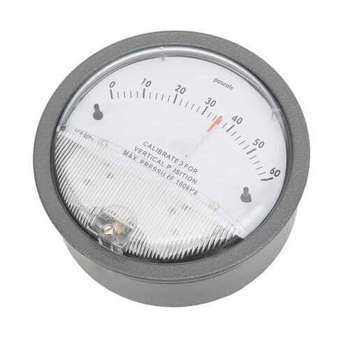 Differential Pressure, Intelligent Pressure Detection Meter with Pointer and Scale, Round Differential Pressure Kit for Microelectronics Aerospace HVAC, in Saudi Arabia