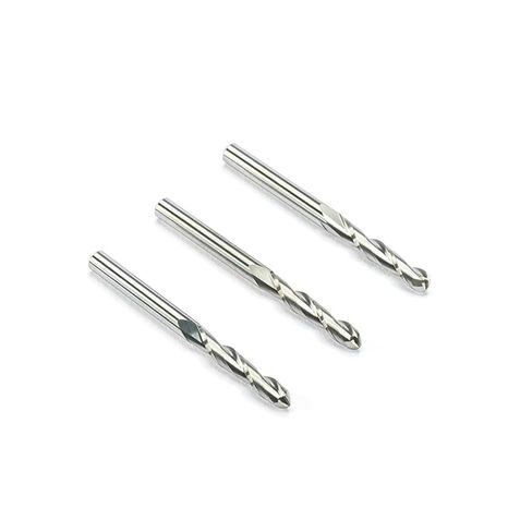 5pc 3.175mm 4mm Two Flutes Ball Nosed End Mill, CNC Router Wood Working Bit Milling Cutter Solid Carbide Ball Nose Cutting Tool(3.175x17) in Kuwait