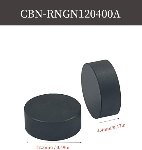 Precision CBN Inserts - Top-Notch Turning & Milling Tools for Cylinder Heads and Blocks Surfacing (CBN-RNGN120400A) in Saudi Arabia