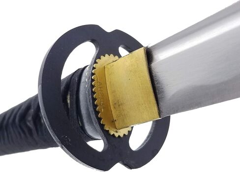 Musha Hand Forged Japanese Katana Samurai Sword - 1045 High Carbon Steel Full Tang Blade for Collection, Gift, Straw Mat Cutting Practice in Kuwait