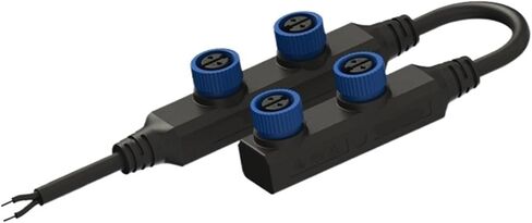 M15 Terminal Block CSA One-Oute Four-Output Connector 1-4 موصل مقاوم للماء LED LED Street Light and Female Docking (DH-2PZ+DH-2PW) in Saudi Arabia