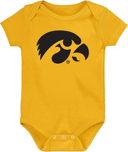 Iowa Hawkeyes LOGO Baby Onesie - Gold in Saudi Arabia