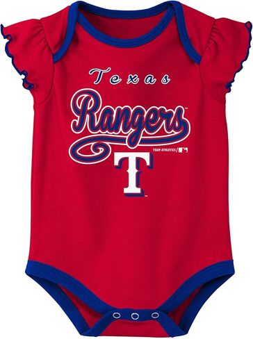 Outerstuff MLB حديثي الولادة وطفل رضيع الفتيات 3pk زاحف in Kuwait