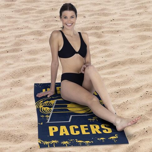Northwest NBA Indiana Pacers Beach Fail ، 30 "× 60" ، Tide in Kuwait