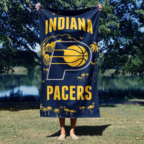 Northwest NBA Indiana Pacers Beach Fail ، 30 "× 60" ، Tide in Kuwait