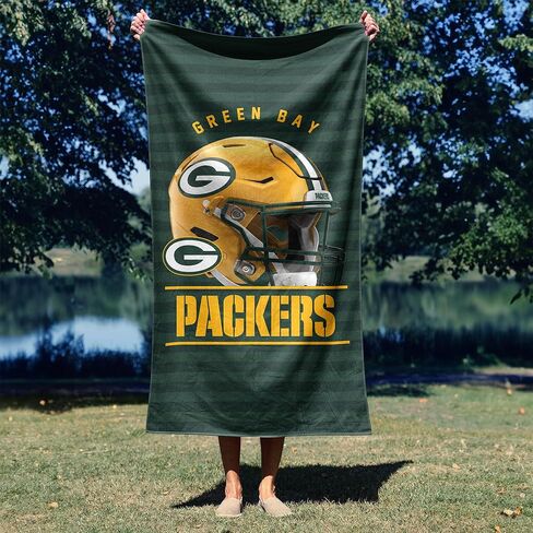 NORTHWEST NFL Green Bay Packers 2-Pack Beach Towel Set, 30" x 60" Each, Standard, Team Colors in Saudi Arabia