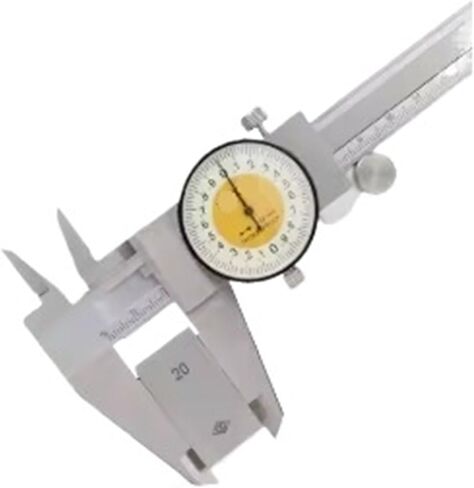 Dial Caliper Vernier Caliper 303-08-2/0-200mm Graduation Value 0.02mm in Saudi Arabia