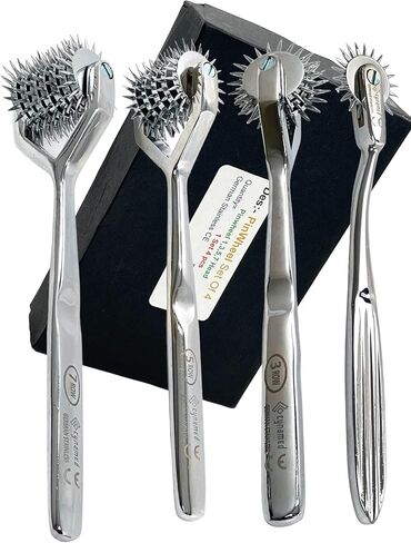 PREMIUM GERMAN SET OF 4 PCS DIAGNOSTIC NEUROLOGICAL WARTENBERG SENSORY PINWHEEL PIN WHEEL 1, 3, 5, 7 HEAD -A+ QUALITY in Saudi Arabia