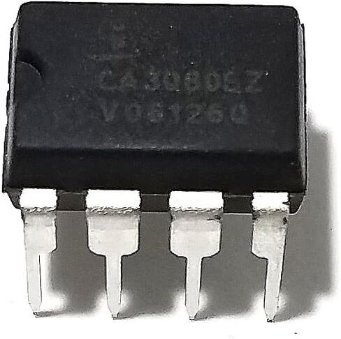 Intersil CA3080EZ عالي الأداء مضخمات الموصلات التشغيلية IC & 8-PIN DIP مع دبابيس الاتصال المعنية (حزمة 5) in Saudi Arabia