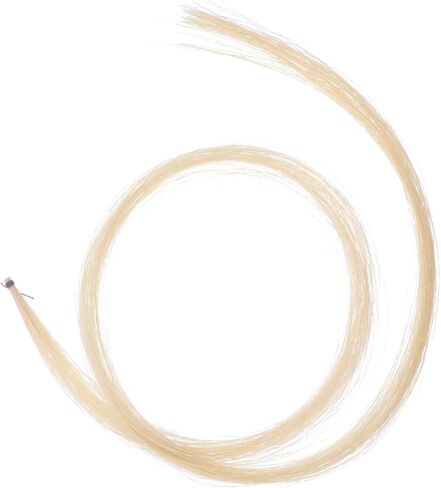 TOYANDONA Mongolian Horse Hair Bow Hairs for Violin Cello Erhu Unbleached Lightweight Long Replacement for String Instrument Bows Accessories in Kuwait