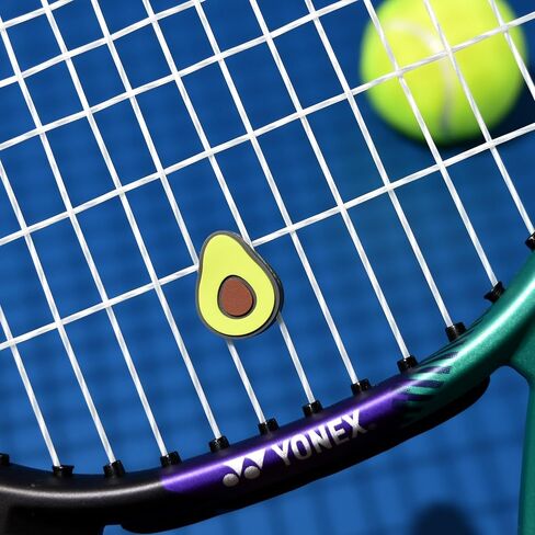 Tennis Racket Vibration Dampeners - Shock Absorbing, Reduces String Vibration for Better Control & Comfort - Universal Fit for All Racquets - 2 Pack in Saudi Arabia