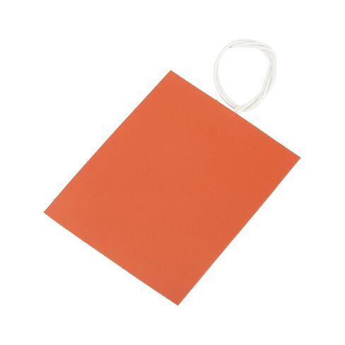 meccanixity 1pcs وسادة تسخين السيليكون ، 12 فولت 12W سخان اللوحة التسخين مرنة 120mmx100mm حصيرة السخان لدرجة حرارة ثابتة in Saudi Arabia