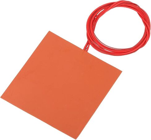 meccanixity 1pcs وسادة تسخين السيليكون ، 12 فولت 120W سخان اللوحة التسخين مرنة 120mmx120mm حصيرة لدرجة حرارة ثابتة in Saudi Arabia